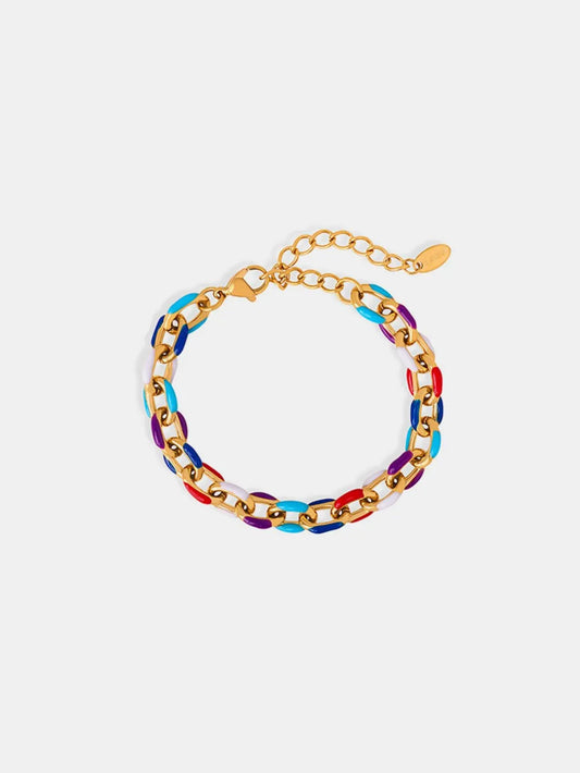 Bracciale in acciaio al titanio ad olio antigoccia